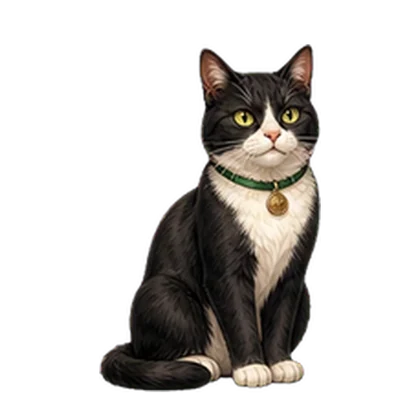Velvet Cat, first form